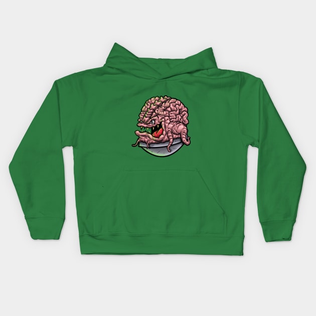 Krang Kids Hoodie by Sonic-Boom-Studios